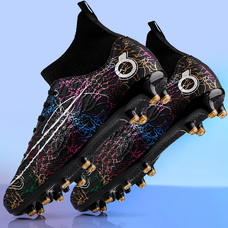 Men Professional Football Boots Boys TF/FG Soccer Shoes High Ankle Kids Outdoor High-quality Cleats Training Sport Sneakers
Men Professional Football Boots Boys TF/FG Soccer Shoes High Ankle Kids Outdoor High-quality Cleats Training Sport Sneakers