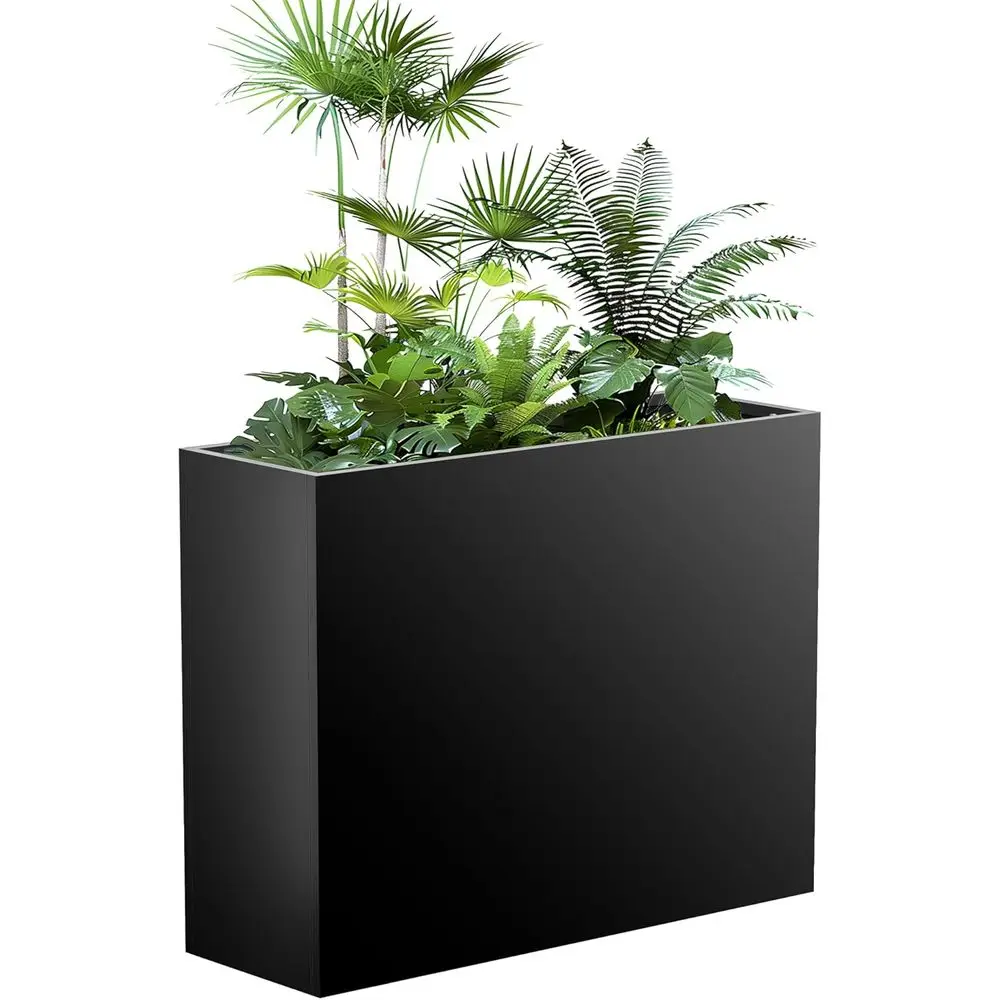 All-Weather 30 Long x 10 Wide x 24 High Metal Planter Box with Drainage and Removable Shelf for Outdoor Garden Patio
All-Weather 30 Long x 10 Wide x 24 High Metal Planter Box with Drainage and Removable Shelf for Outdoor Garden Patio