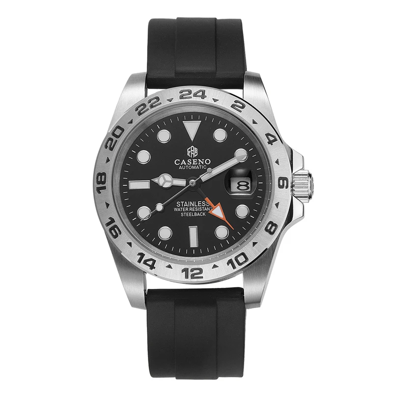 Original Luxury Men's Watches Automatic Movement Luminous Hand Mechanical Watch Silicone Strap Waterproof GMT Male Gifts Watch
Original Luxury Men's Watches Automatic Movement Luminous Hand Mechanical Watch Silicone Strap Waterproof GMT Male Gifts Watch