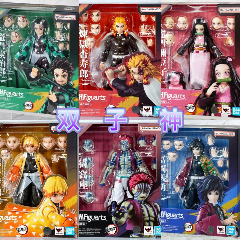 Bandai Namco Shf Figuarts Demon Slayer Articulated Action Figure Tanjiro Nezuko Zenitsu Giyuu Akaza Kyojuro Collectible
Bandai Namco Shf Figuarts Demon Slayer Articulated Action Figure Tanjiro Nezuko Zenitsu Giyuu Akaza Kyojuro Collectible