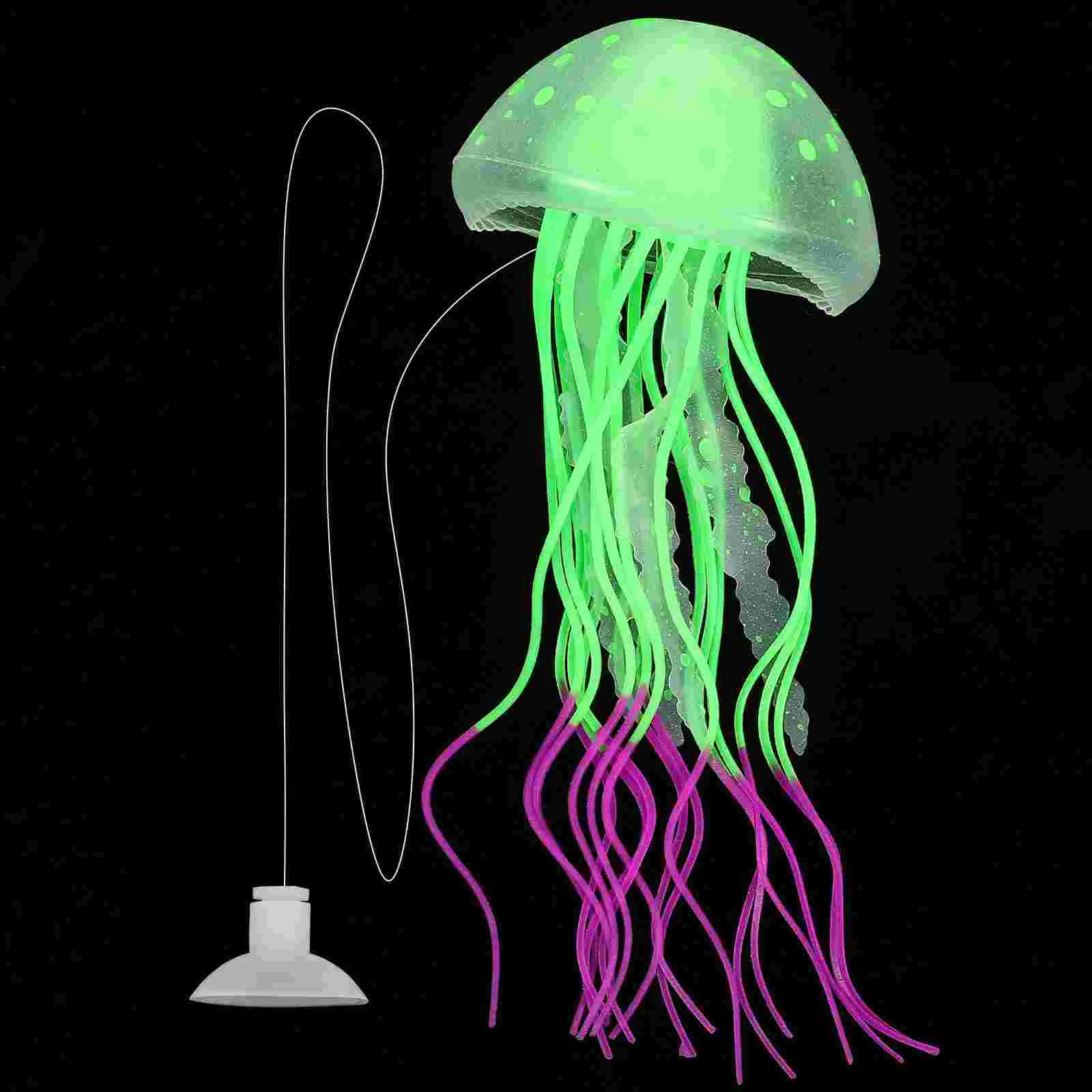 Simulated Fluorescent Jellyfish Aquarium Accessories Decor Bowl Glowing Ornament Delicate Silica Gel Decorative Adorable Tank
Simulated Fluorescent Jellyfish Aquarium Accessories Decor Bowl Glowing Ornament Delicate Silica Gel Decorative Adorable Tank