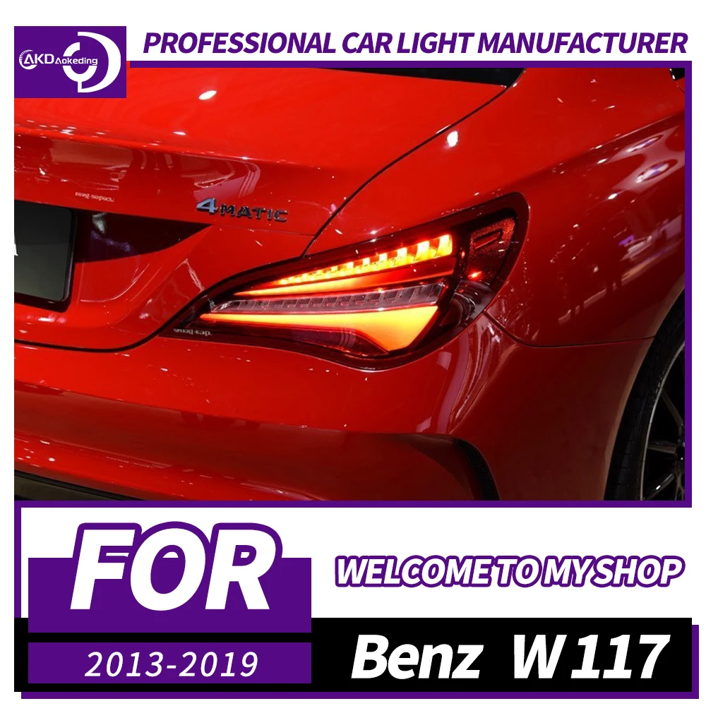 AKD Car Lights For Mercedes-Benz CLA W117 Taillights 2014-2019 LED Taillight Turn Signal DRL Rear Lamp Dynamic Rear Lamps
AKD Car Lights For Mercedes-Benz CLA W117 Taillights 2014-2019 LED Taillight Turn Signal DRL Rear Lamp Dynamic Rear Lamps