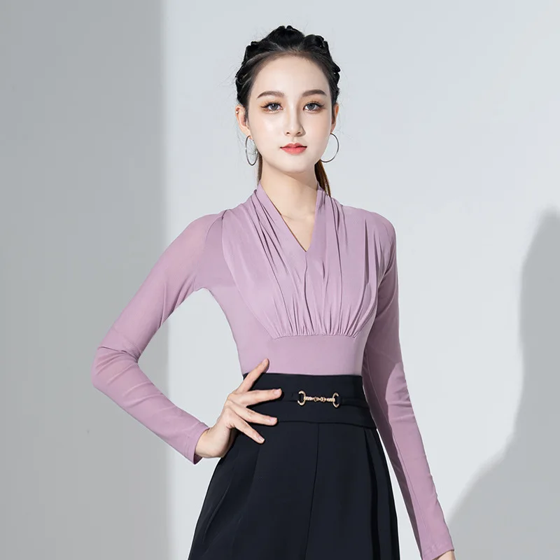 2024 mew Women's National Standard Dance Latin Dance Top Modern Dance Top Black Fashion Mesh Dance Clothes Exercise Clothing 3XL
2024 mew Women's National Standard Dance Latin Dance Top Modern Dance Top Black Fashion Mesh Dance Clothes Exercise Clothing 3XL