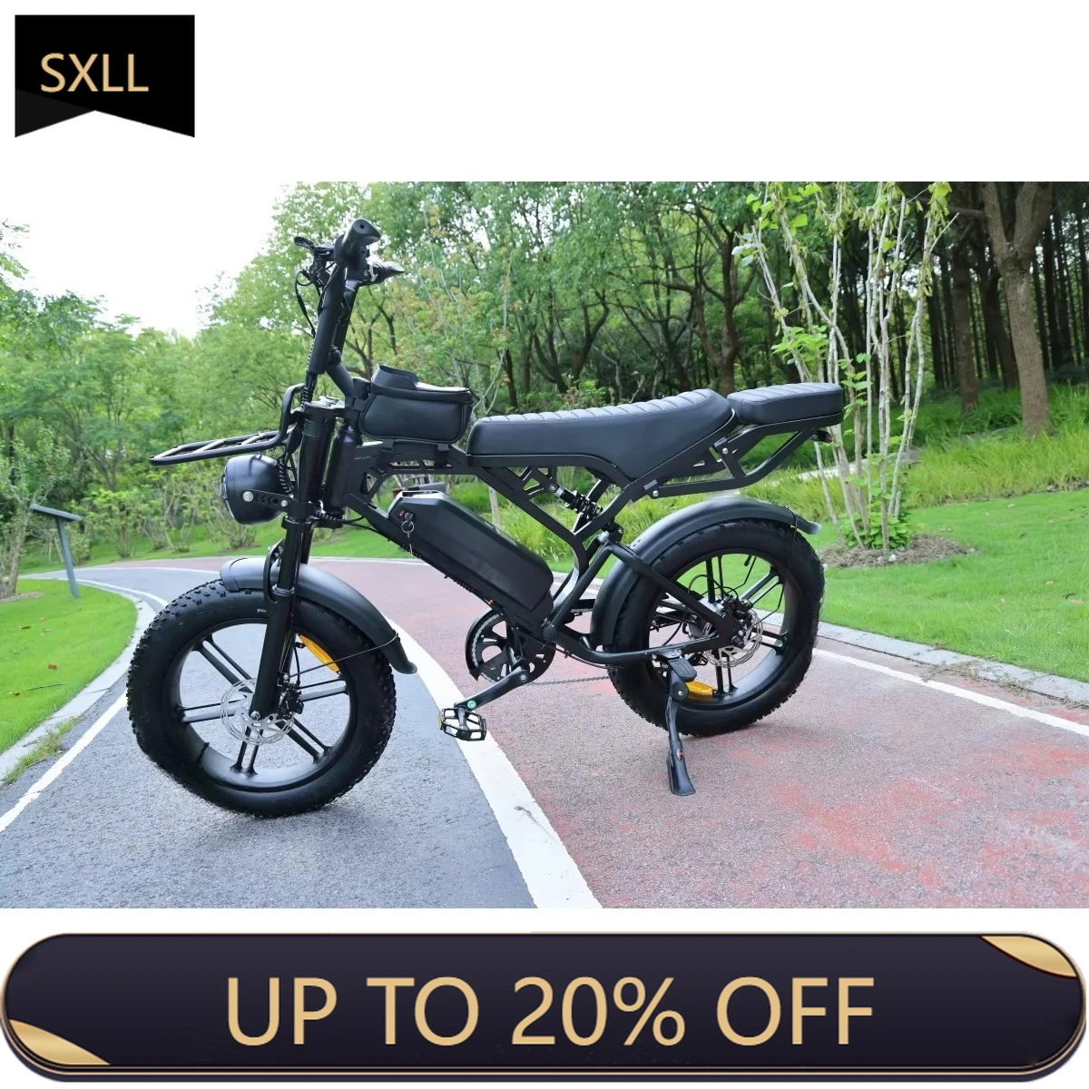 SXLL 500W electric bicycle 20 inches 7 speed city fat bicycle 48v electric mountain bike full suspension fat bicycle
SXLL 500W electric bicycle 20 inches 7 speed city fat bicycle 48v electric mountain bike full suspension fat bicycle