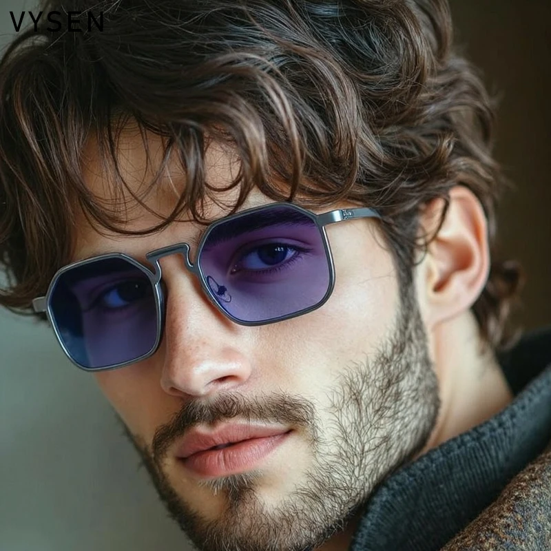 Punk Vintage Rectangle Sunglasses Men 2026 Luxury Brand Steampunk Polygon Metal Frame Sun Glasses Driving UV400 Eyewear Shades
Punk Vintage Rectangle Sunglasses Men 2026 Luxury Brand Steampunk Polygon Metal Frame Sun Glasses Driving UV400 Eyewear Shades