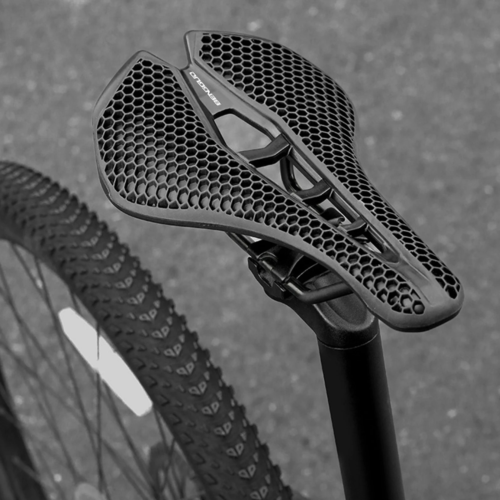 3D Printed Ultralight Saddle Cushion with Shock Absorption Non-Slip Bike Seat Cushion Breathable for MTB Gravel Road Bicycles
3D Printed Ultralight Saddle Cushion with Shock Absorption Non-Slip Bike Seat Cushion Breathable for MTB Gravel Road Bicycles