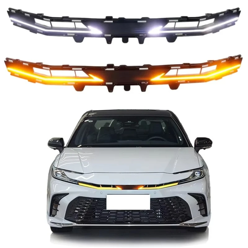 Передняя светодиодная решетка центрального освещения DRL для Toyota CAMRY Sports 2024 2025 дневные ходовые огни капота указатель поворота гриль полосы лампы
Передняя светодиодная решетка центрального освещения DRL для Toyota CAMRY Sports 2024 2025 дневные ходовые огни капота указатель поворота гриль полосы лампы