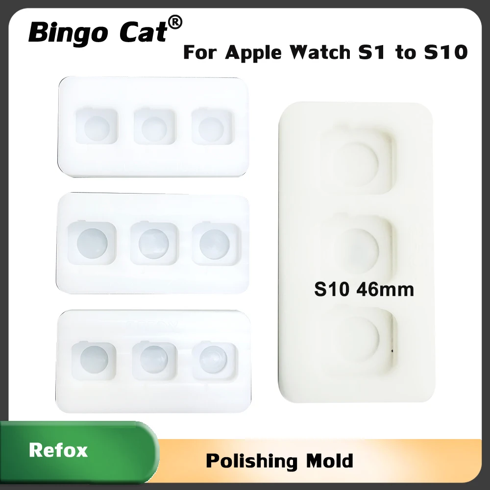 Refox Watch Whole Phone Polishing Machine Waterproof Mold For Apple iWatch Watch S10 S4 S5 S8 Ultra 42mm 44mm 46mm Repair Tools
Refox Watch Whole Phone Polishing Machine Waterproof Mold For Apple iWatch Watch S10 S4 S5 S8 Ultra 42mm 44mm 46mm Repair Tools