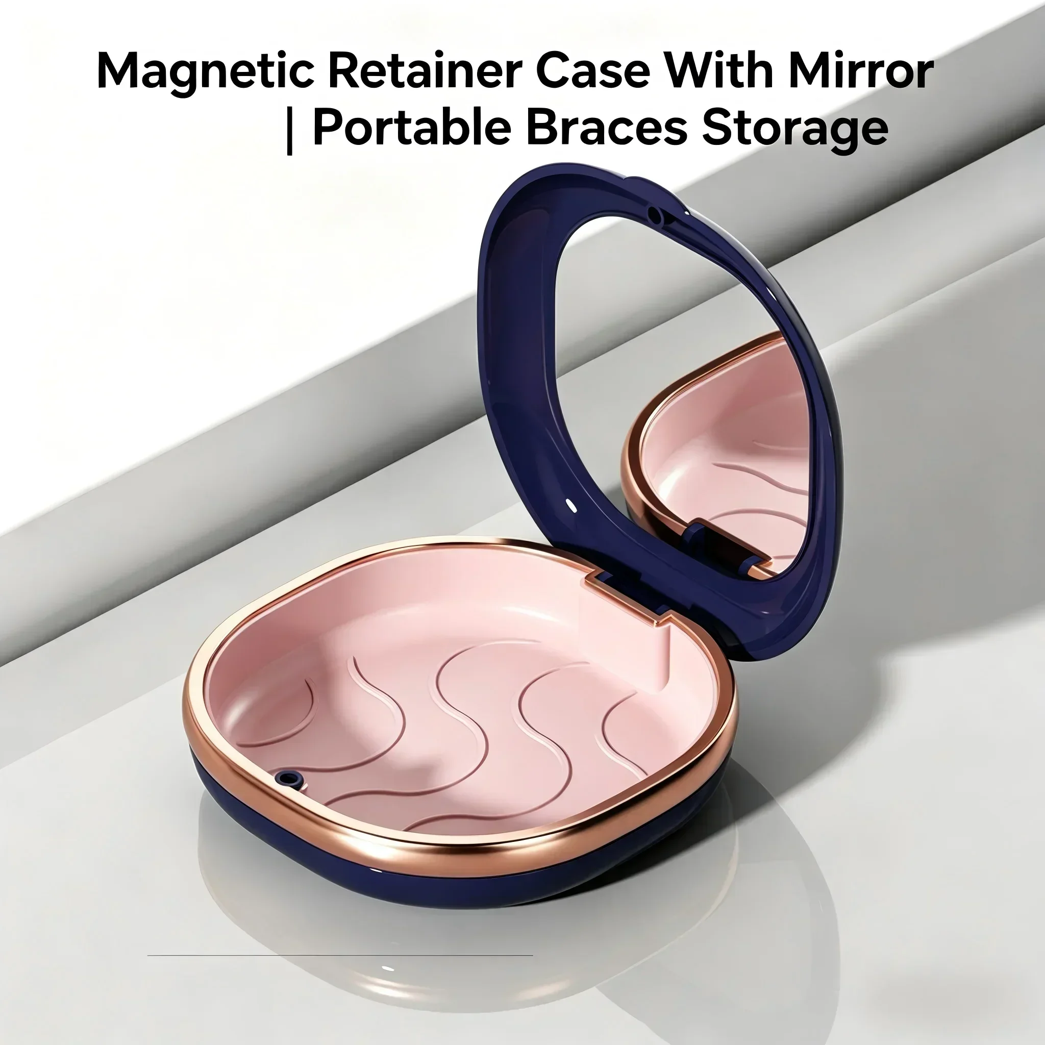 Dental Retainer Case with Mirror Magnetic, Waterproof Dustproof Invisible Aligner Box, Portable Travel Orthodontic Braces Mouthg
Dental Retainer Case with Mirror Magnetic, Waterproof Dustproof Invisible Aligner Box, Portable Travel Orthodontic Braces Mouthg