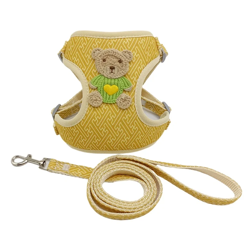 *Dog leash vest type small dog Teddy Bigbear Pomeranian chest strap cat puppy walking dog leash
*Dog leash vest type small dog Teddy Bigbear Pomeranian chest strap cat puppy walking dog leash