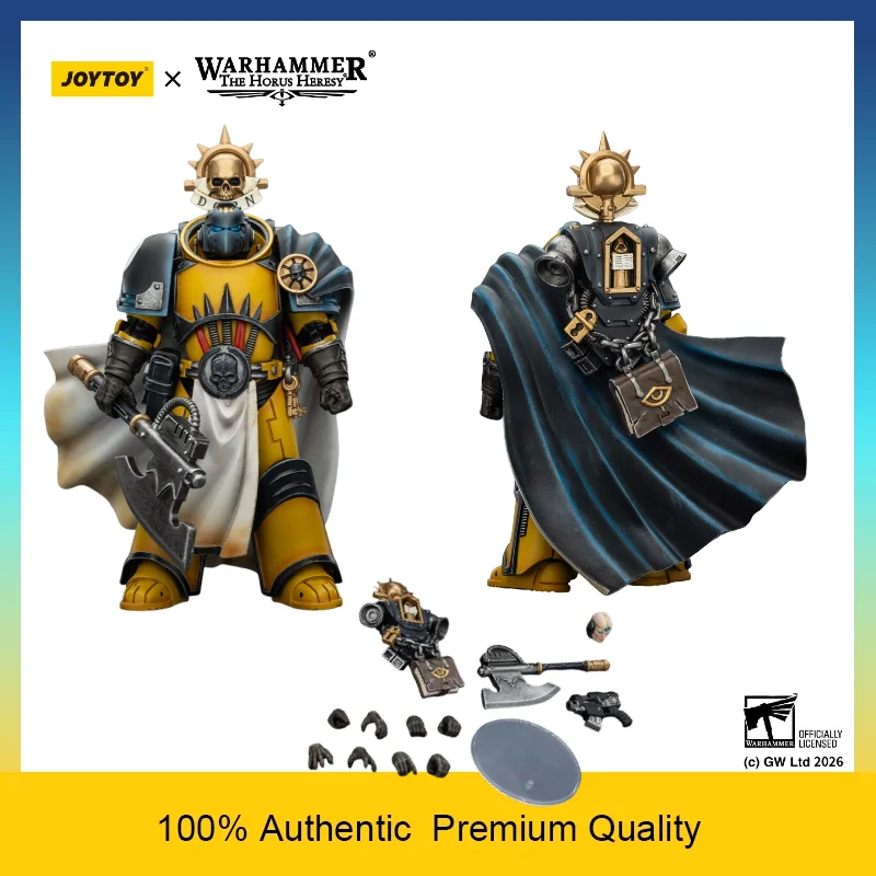 JOYTOY Warhammer The Horus Heresy Imperial Fists VII Legion Librarian Consul 1/18 Articulated Action Figure Collectible Model
JOYTOY Warhammer The Horus Heresy Imperial Fists VII Legion Librarian Consul 1/18 Articulated Action Figure Collectible Model