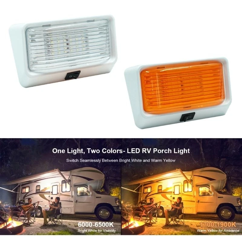 LED Motorhomes Porch Light, 12V Energy Saving, Waterproof For Outdoor Adventures
LED Motorhomes Porch Light, 12V Energy Saving, Waterproof For Outdoor Adventures