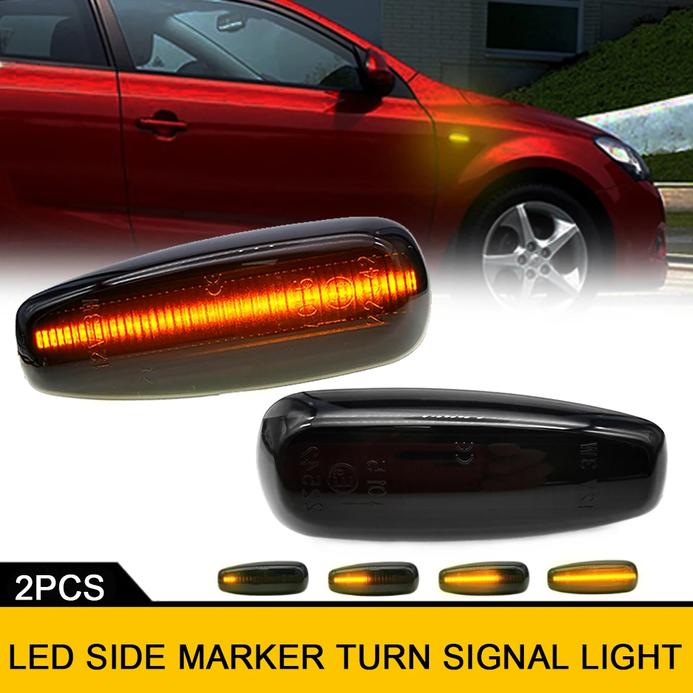 2x For Kia Rio Saloon Rondo Carens Pro Ceed Hatchback Ceed Estate Sequential Blinker Side Marker LED Turn Signal Lights
2x For Kia Rio Saloon Rondo Carens Pro Ceed Hatchback Ceed Estate Sequential Blinker Side Marker LED Turn Signal Lights