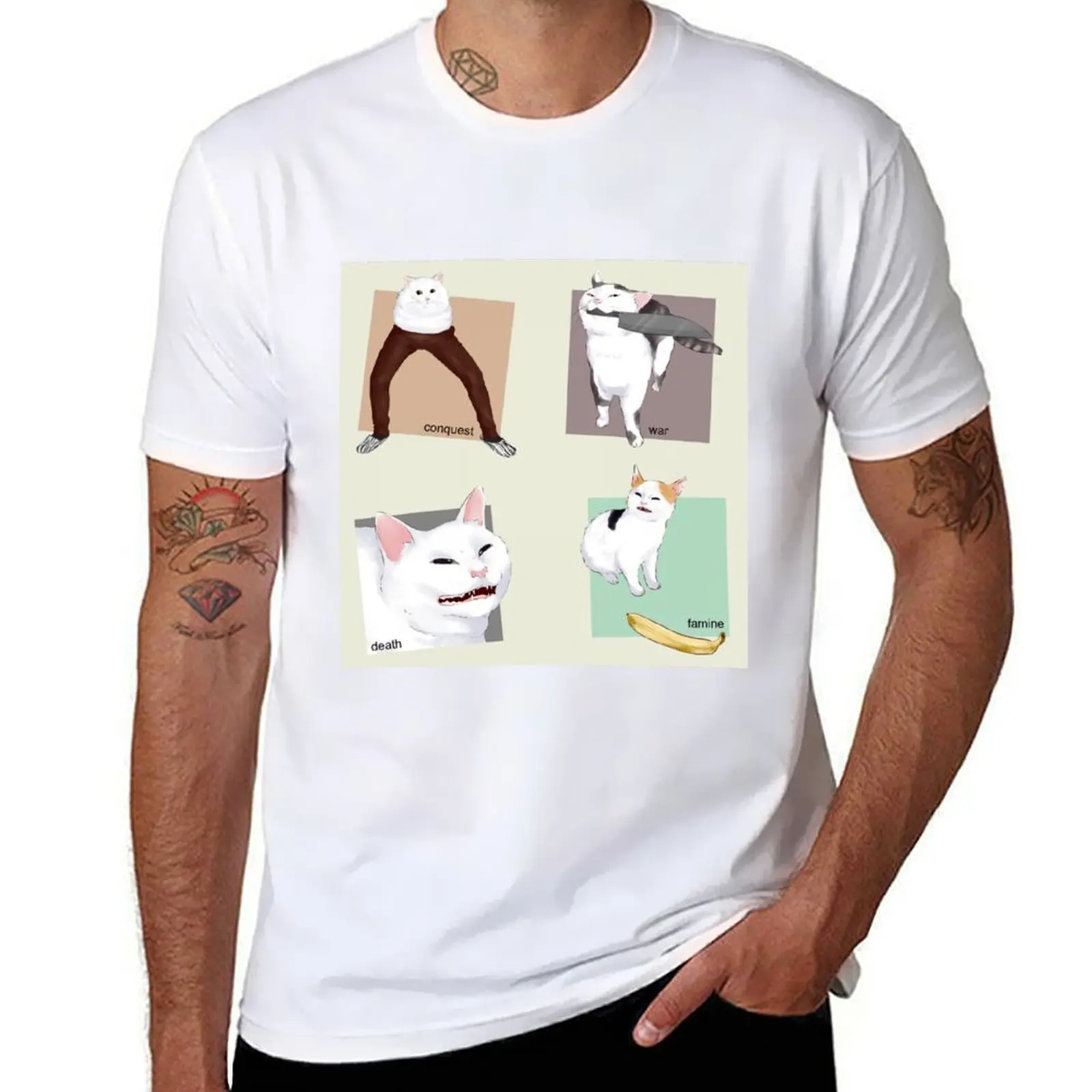 Four 4 Horsemen of the Apocalypse - Cat Meme Catto T-Shirt funny t shirts man man t shirts graphic T-Shirt
Four 4 Horsemen of the Apocalypse - Cat Meme Catto T-Shirt funny t shirts man man t shirts graphic T-Shirt