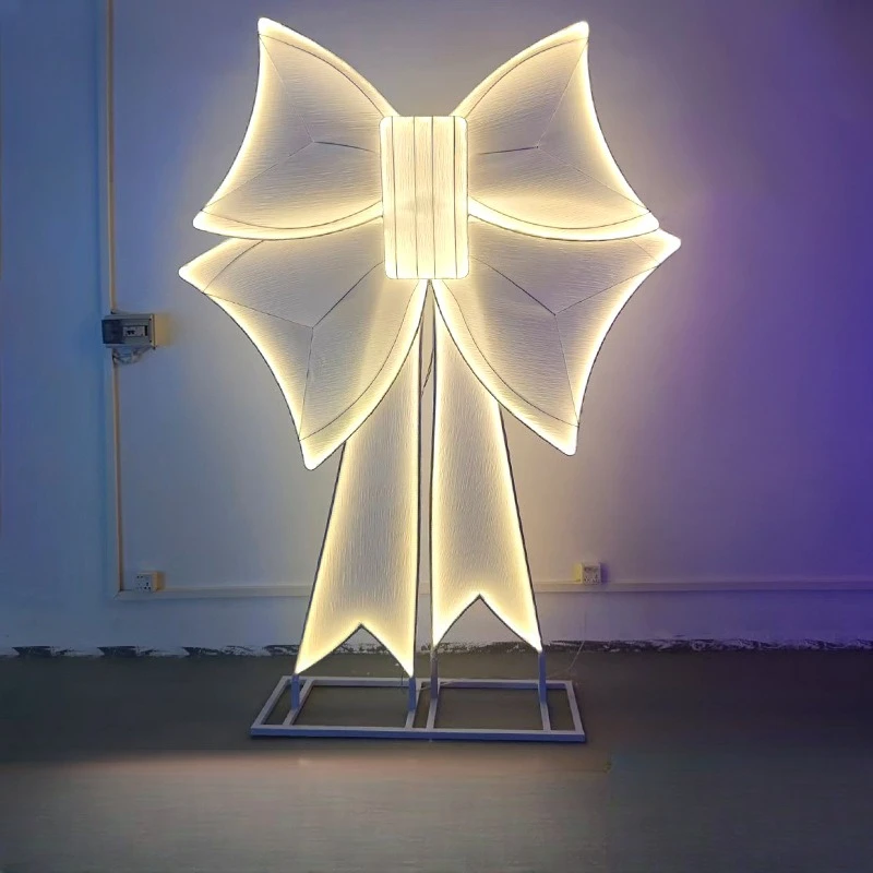 Wedding luminous bow stage road lead Internet celebrities photo shopping mall layout Meichen window ornaments wedding
Wedding luminous bow stage road lead Internet celebrities photo shopping mall layout Meichen window ornaments wedding