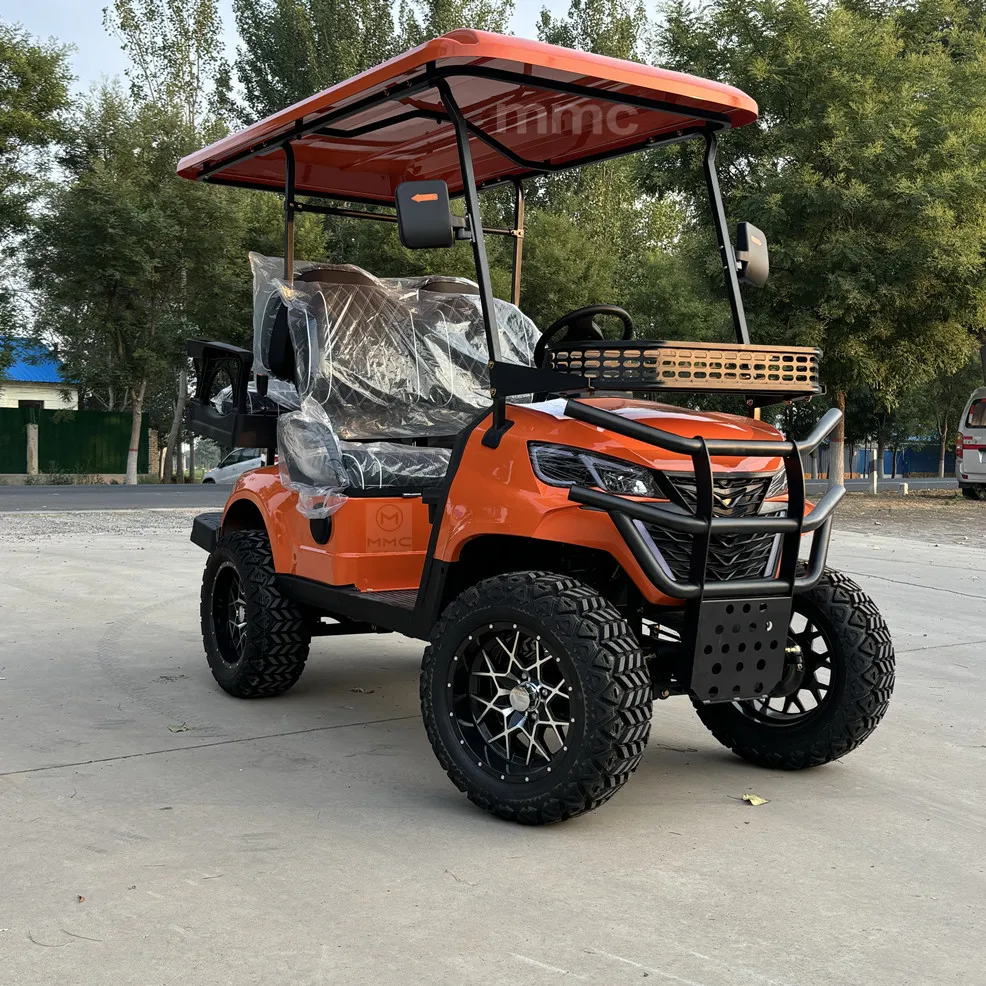 4 Passenger Off Road Electric Golf Carts Solar Panel Elevated Golf Car Street Legal Utility Buggy 2+2 Seats Orange
4 Passenger Off Road Electric Golf Carts Solar Panel Elevated Golf Car Street Legal Utility Buggy 2+2 Seats Orange