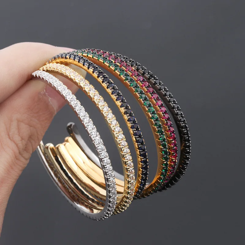 Jewelry European and American Elegant Temperament Shining Rainbow Glass Stone Earrings Personality Women Color Block Jewelry Who
Jewelry European and American Elegant Temperament Shining Rainbow Glass Stone Earrings Personality Women Color Block Jewelry Who