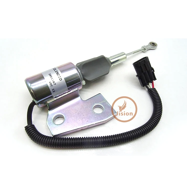 Shutdown Solenoid Valve 3964628 12V Shut off Solenoid,3991167 Stop Solenoid for SA-4941-12 diesel Engine 4BT Generator
Shutdown Solenoid Valve 3964628 12V Shut off Solenoid,3991167 Stop Solenoid for SA-4941-12 diesel Engine 4BT Generator