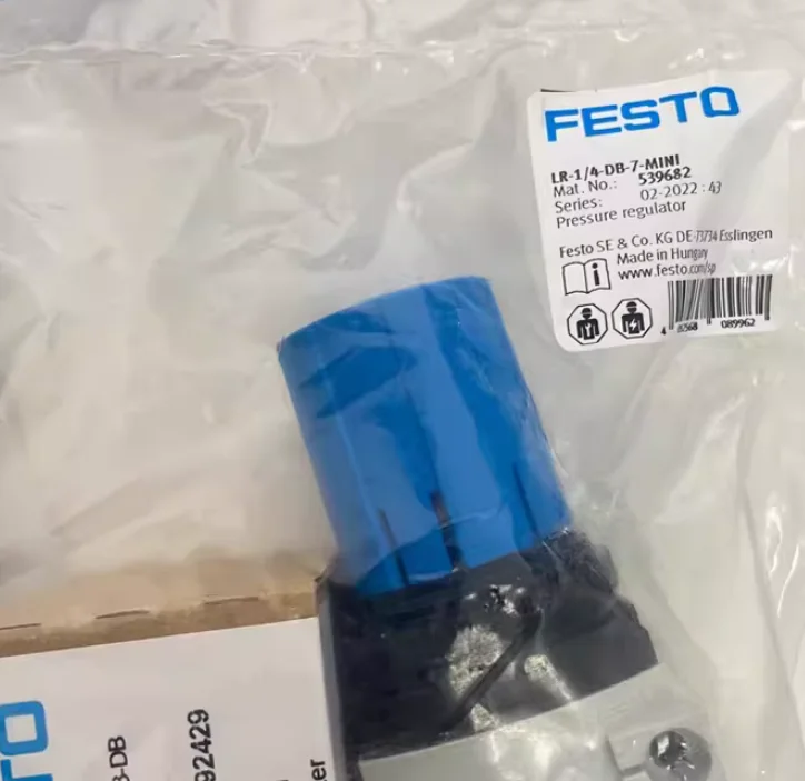 New FESTO pressure reducing valve 539682-LR-1/4-DB-7-MINI 537643-LR-1/4-DB-7-O-MINI
New FESTO pressure reducing valve 539682-LR-1/4-DB-7-MINI 537643-LR-1/4-DB-7-O-MINI