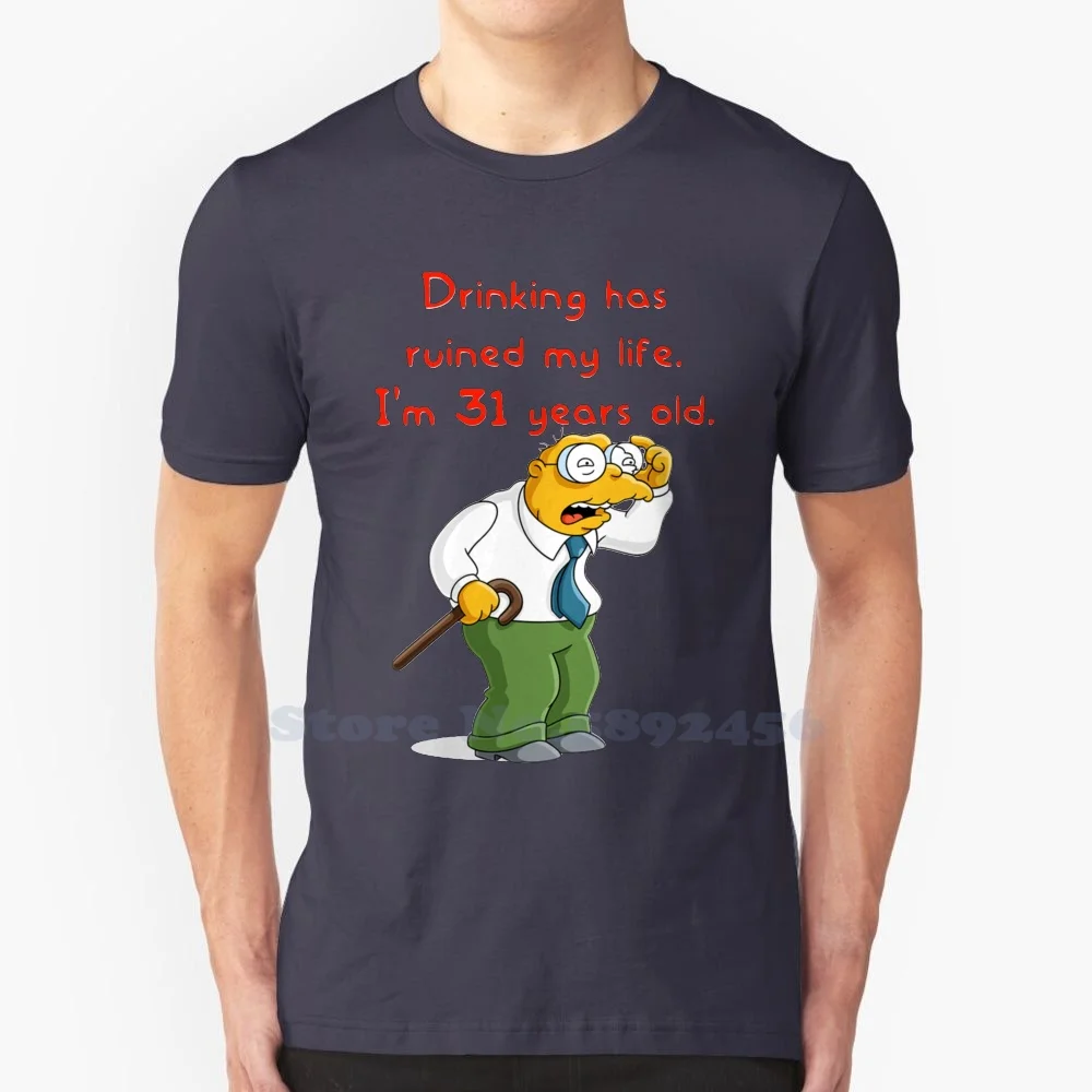 Hans Moleman 100% Pure Cotton T-Shirt Mole Man Hans Moleman Drinking Drinking Has Ruined My Life Moleman Drinking Has Ruined My
Hans Moleman 100% Pure Cotton T-Shirt Mole Man Hans Moleman Drinking Drinking Has Ruined My Life Moleman Drinking Has Ruined My