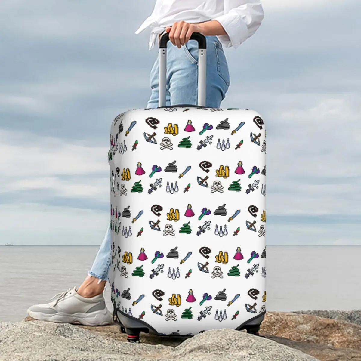 Old School Runescape Player Killing Bundle Suitcase Cover Protection Elastic Trip Luggage Protector Covers for 18-32 Inch
Old School Runescape Player Killing Bundle Suitcase Cover Protection Elastic Trip Luggage Protector Covers for 18-32 Inch