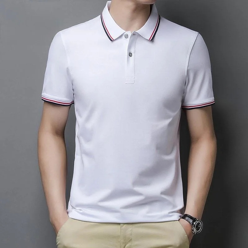 Casual Ice Silk Shirt Summer Fashion New Team Uniform Loose Simple Business Style Cotton Short Sleeve Micro Stretch
Casual Ice Silk Shirt Summer Fashion New Team Uniform Loose Simple Business Style Cotton Short Sleeve Micro Stretch
