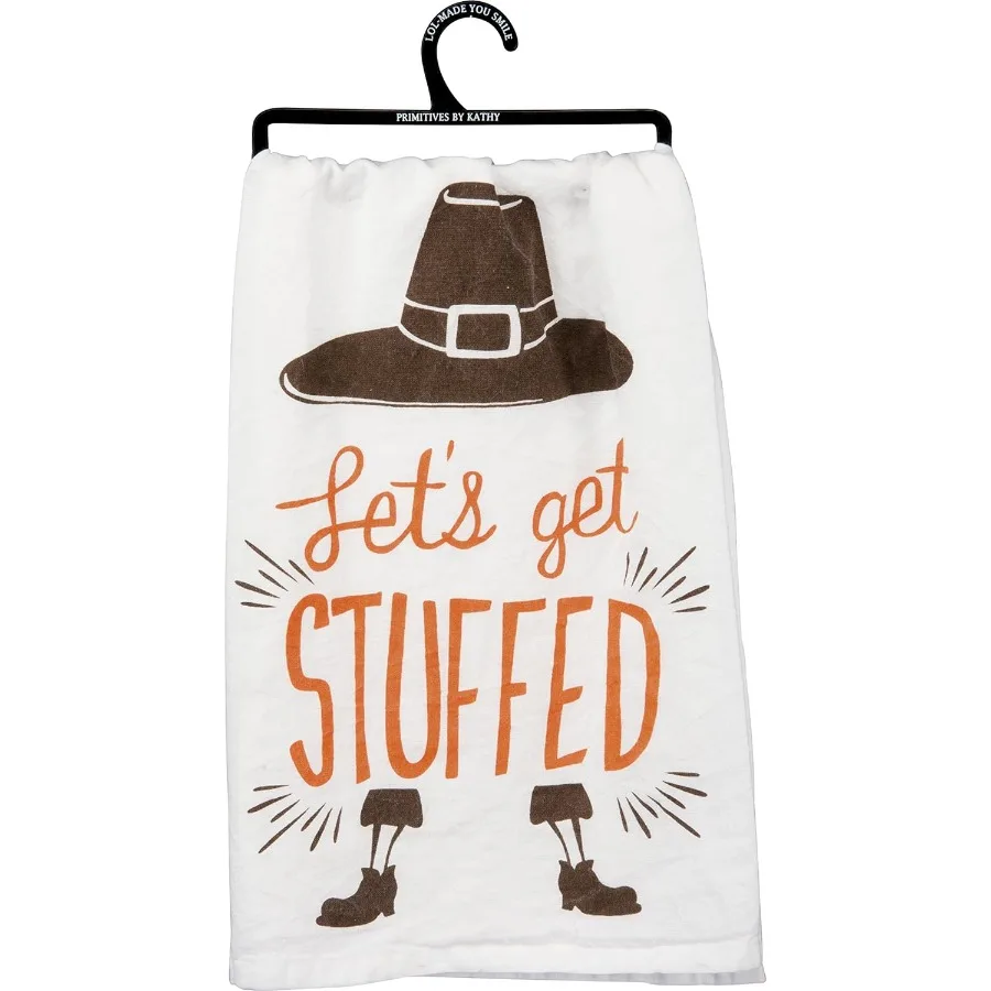 Let's Get Stuffed Home Décor Kitchen Towel
Let's Get Stuffed Home Décor Kitchen Towel
