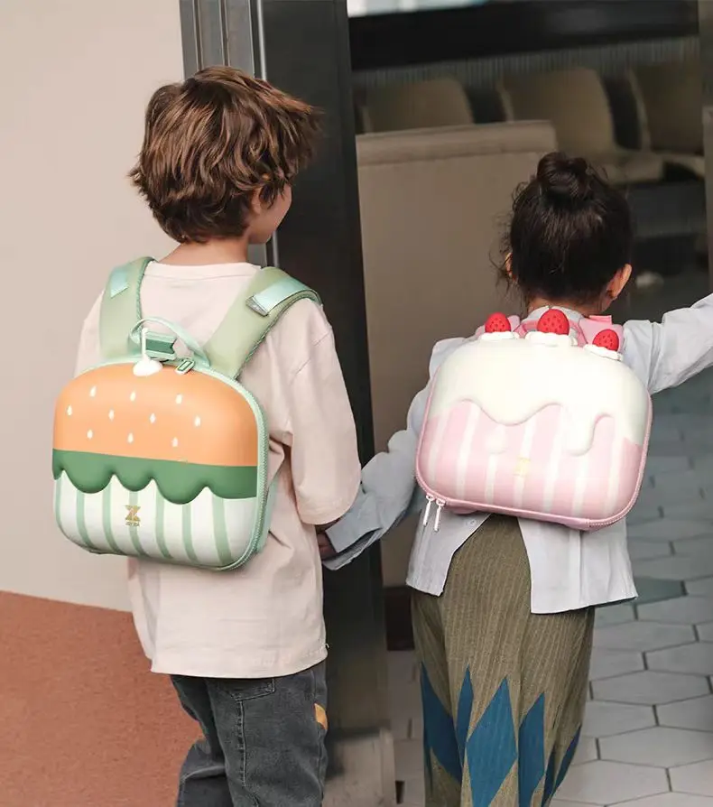 Children's gift Cream cake bag cheeseburger bag Birthday gift Kindergarten soft book bag
Children's gift Cream cake bag cheeseburger bag Birthday gift Kindergarten soft book bag