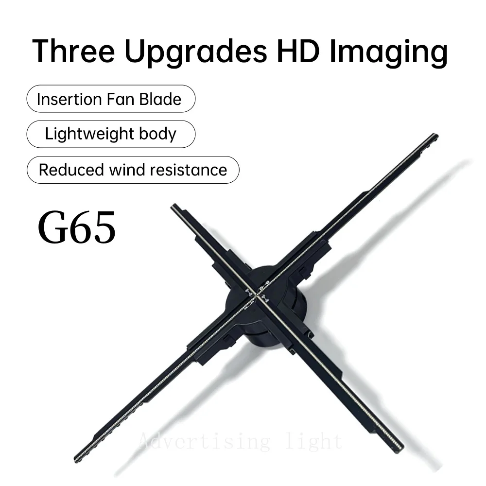 G65 3D вентилятор голограммный проектор светодиодный голографический плеер поддержка видеоизображений магазин супермаркет рекламный дисплей логотип свет
G65 3D вентилятор голограммный проектор светодиодный голографический плеер поддержка видеоизображений магазин супермаркет рекламный дисплей логотип свет