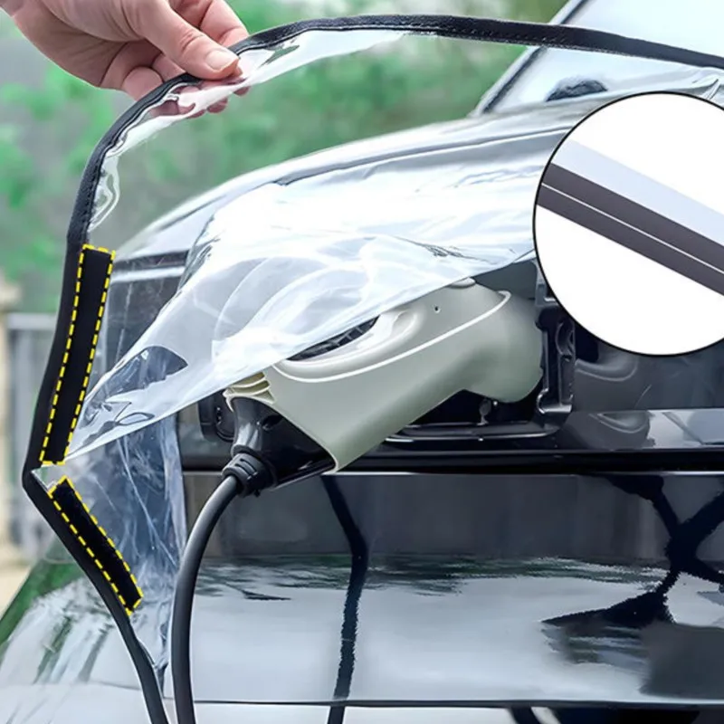 Magnetic Transparent Car Charging Port Rain Cover EV Charger Plug Protective Shell Electric Vehicle Waterproof Dustproof Cover
Magnetic Transparent Car Charging Port Rain Cover EV Charger Plug Protective Shell Electric Vehicle Waterproof Dustproof Cover