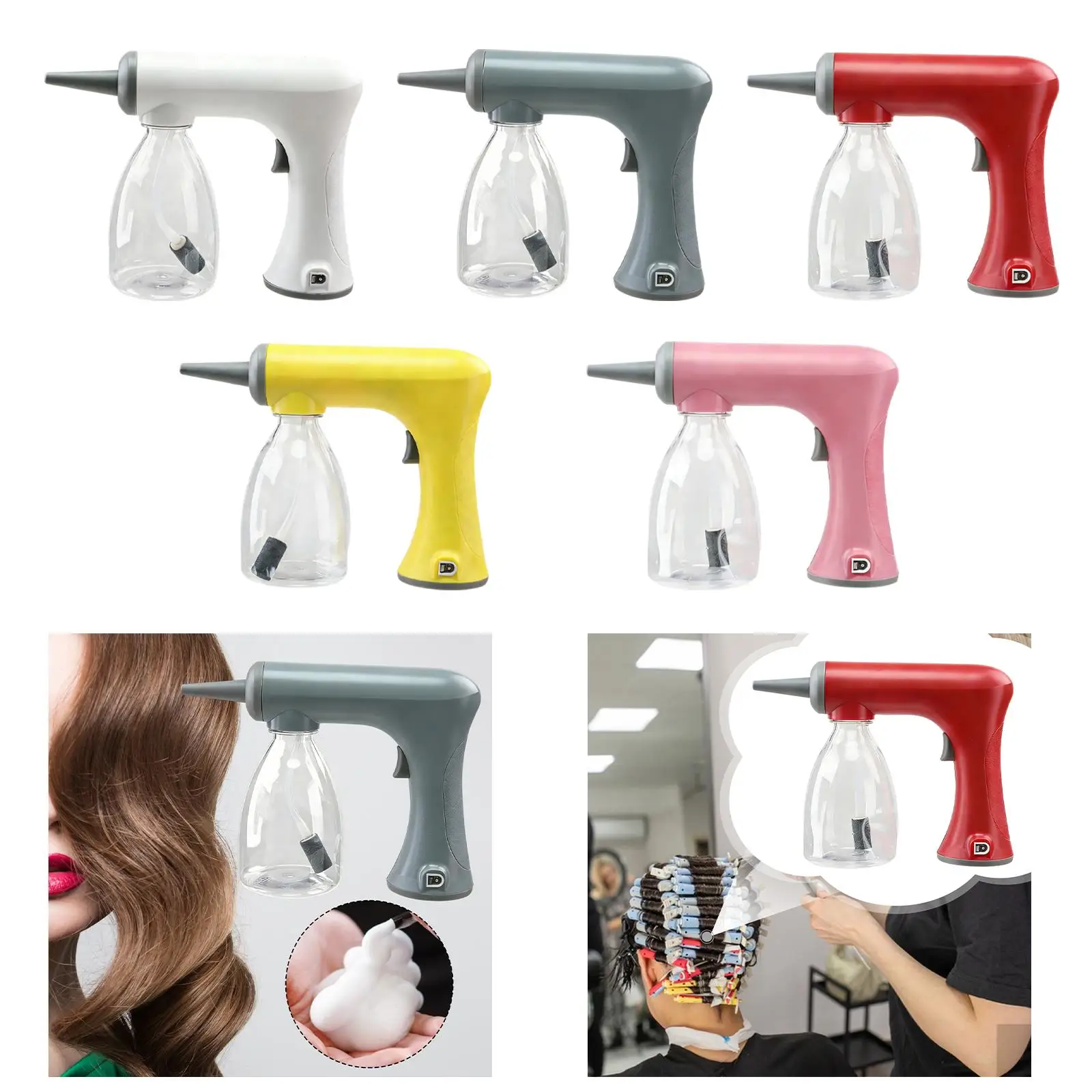 Electric Bubble Foaming Machine for Even Hair Perming ABS Hairdressing Styling Tool for Salon Barbershop
Electric Bubble Foaming Machine for Even Hair Perming ABS Hairdressing Styling Tool for Salon Barbershop