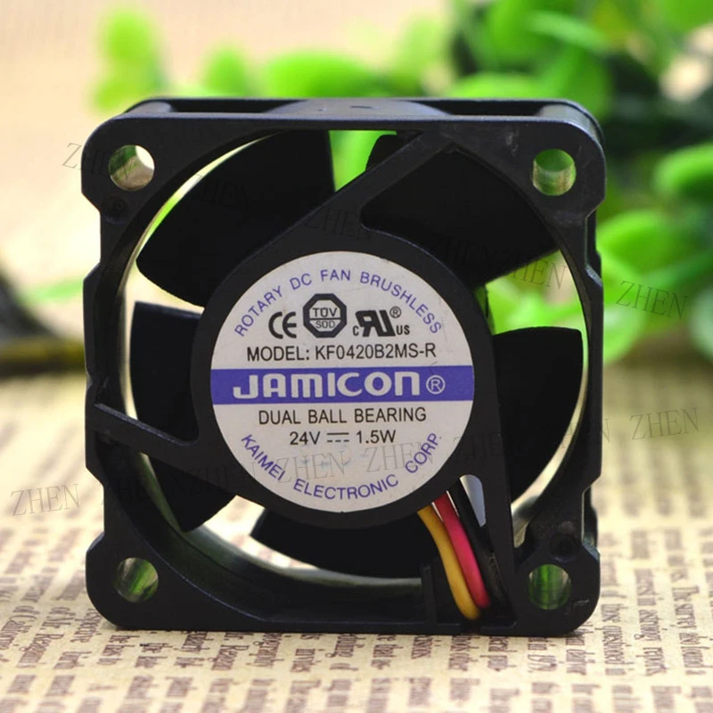 S New for JAMICON KF0420B2MS-R 24V 1.5W 3-wire Cooling Fan#QW
S New for JAMICON KF0420B2MS-R 24V 1.5W 3-wire Cooling Fan#QW