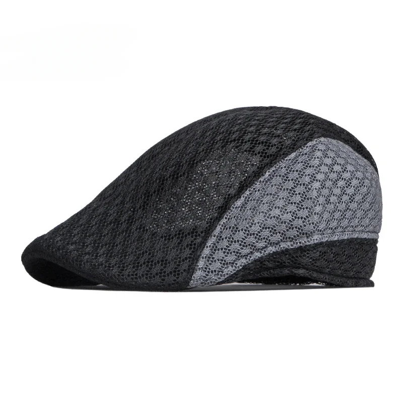 Mesh Retro Beret Colorblocked Hollow Breathable Sun Protection Paperboy Cap For Women Men Summer Sports Hiking Golf Casual Caps
Mesh Retro Beret Colorblocked Hollow Breathable Sun Protection Paperboy Cap For Women Men Summer Sports Hiking Golf Casual Caps