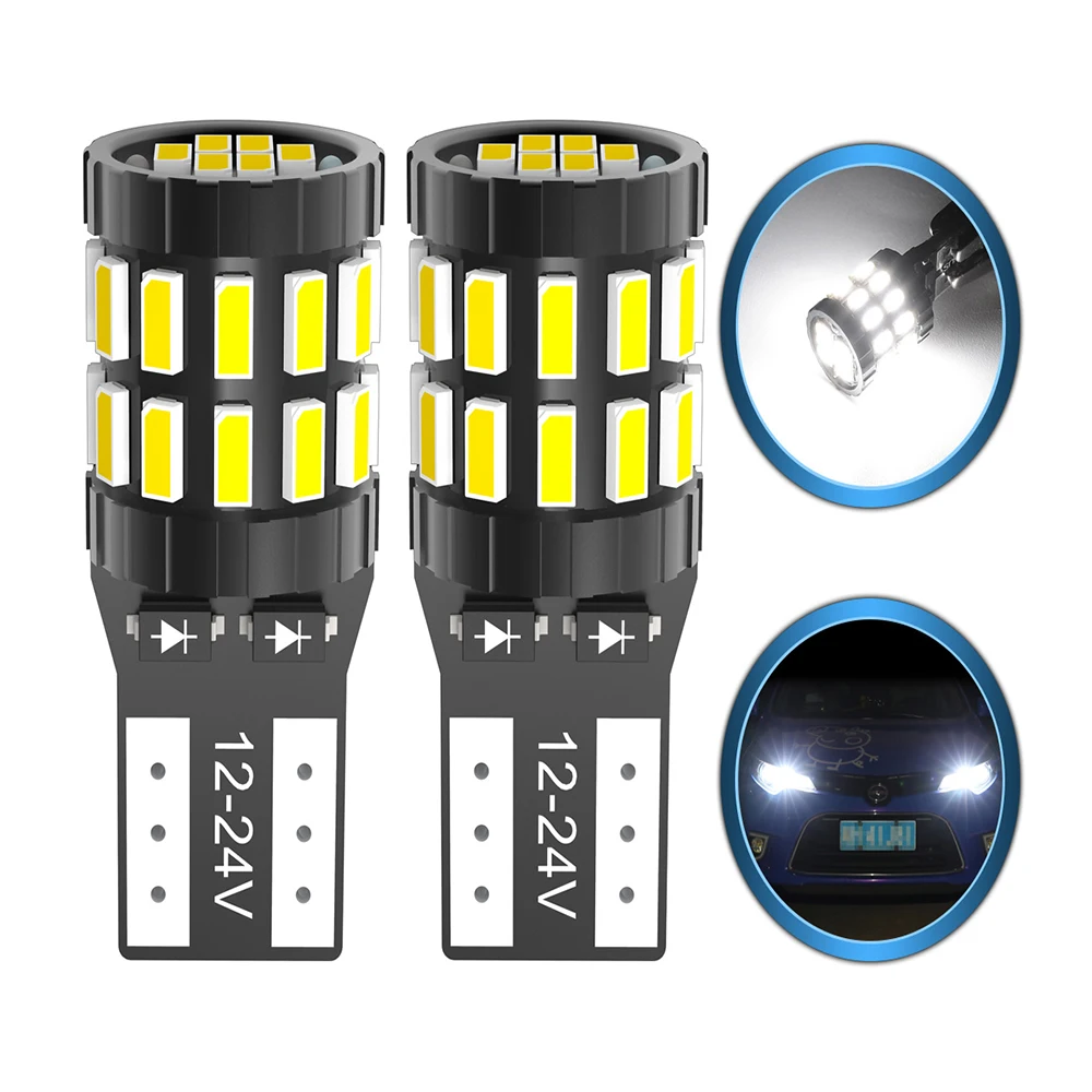 2Pcs T10 W5W 194 LED Bulb Signal Light Car Interior Trunk License Plate Lamp For BMW Audi Toyota Nissan Mercedes VW Kia Ford
2Pcs T10 W5W 194 LED Bulb Signal Light Car Interior Trunk License Plate Lamp For BMW Audi Toyota Nissan Mercedes VW Kia Ford