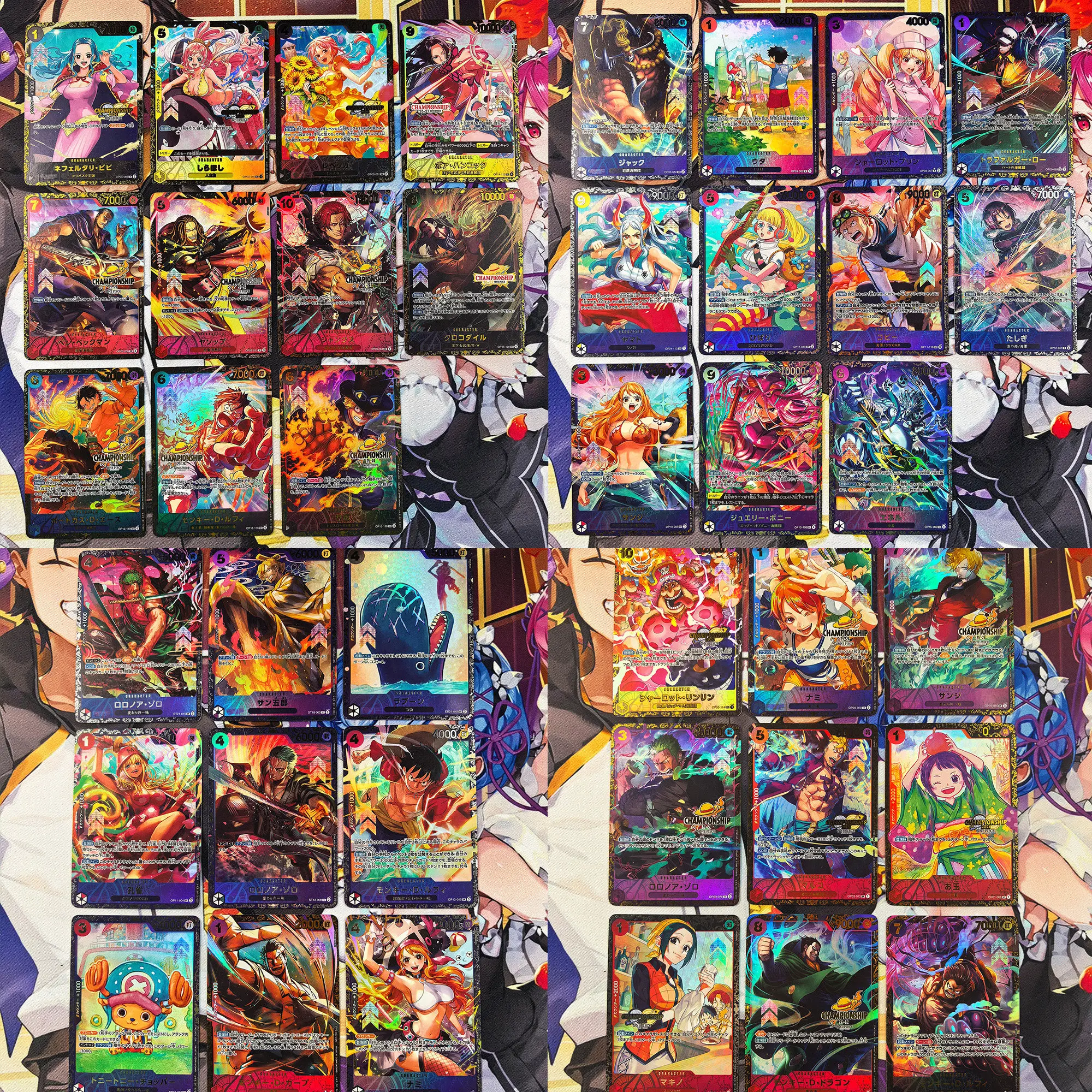 Fan-Crafted OPCG One Piece Champion Contest Cards DIY Refractive Foil Flash Cards Ideal Gift for One Piece TCG Hobby Card Fans
Fan-Crafted OPCG One Piece Champion Contest Cards DIY Refractive Foil Flash Cards Ideal Gift for One Piece TCG Hobby Card Fans