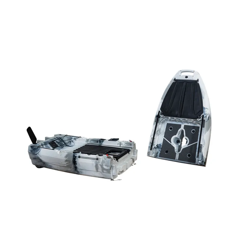 Popular 2 in 1 Detachable Fin Pedal Sea Fishing Kayak Modular with Live Fish Hatch for Easy Transportation
Popular 2 in 1 Detachable Fin Pedal Sea Fishing Kayak Modular with Live Fish Hatch for Easy Transportation