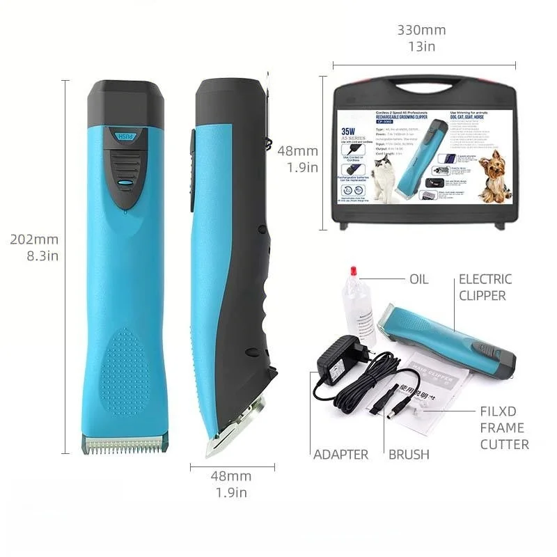 Electronic Pet Grooming Kit Dog Cat Clipper Dog Hair Trimmer Grooming Haircut Rechargeable Professional Dog Electric Shaver
Electronic Pet Grooming Kit Dog Cat Clipper Dog Hair Trimmer Grooming Haircut Rechargeable Professional Dog Electric Shaver