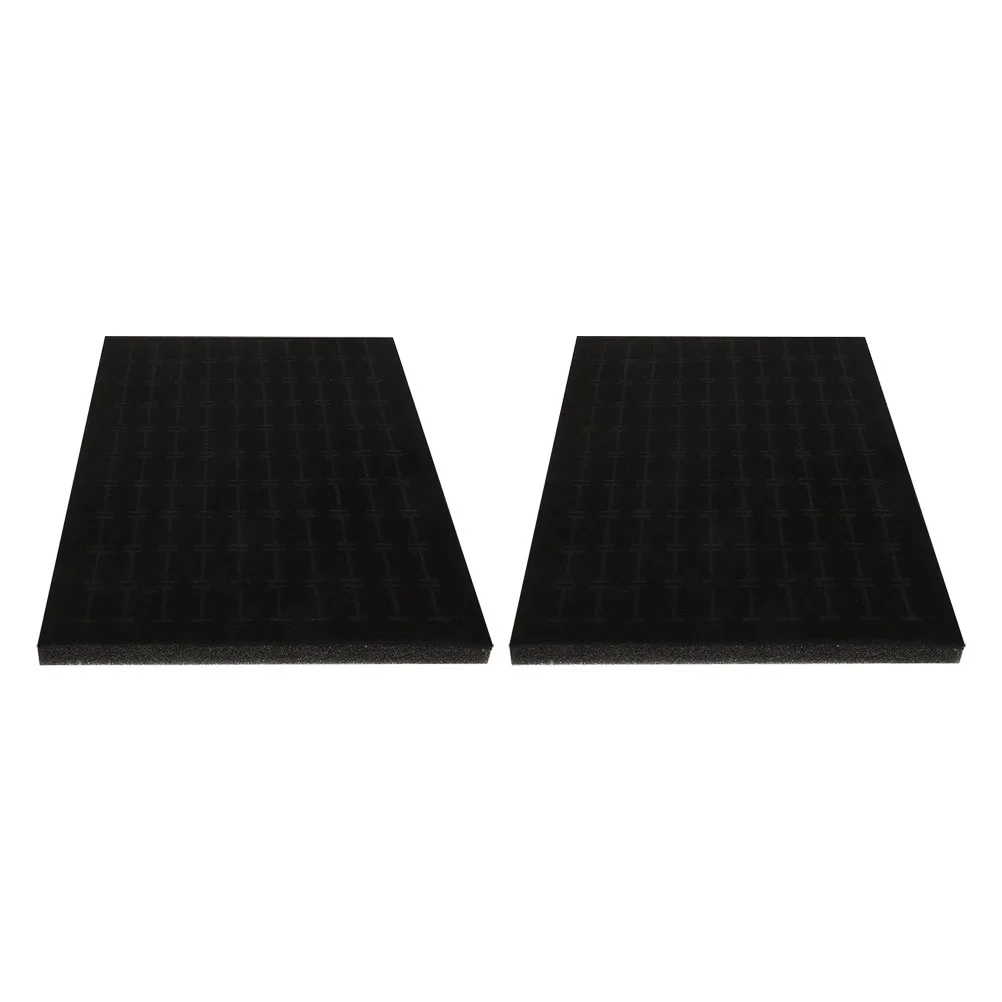 2 PCS Sponges Jewelry Box Cushion Ring Display Tray Holder for Soft Black Showcase
2 PCS Sponges Jewelry Box Cushion Ring Display Tray Holder for Soft Black Showcase