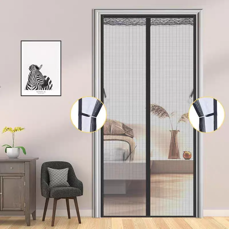 Heavy Duty Magnetic Screen Door Mesh Curtain Mosquito Net Bug Hands Free Partition Mute Striped Door Curtain Bedroom Ventilation
Heavy Duty Magnetic Screen Door Mesh Curtain Mosquito Net Bug Hands Free Partition Mute Striped Door Curtain Bedroom Ventilation