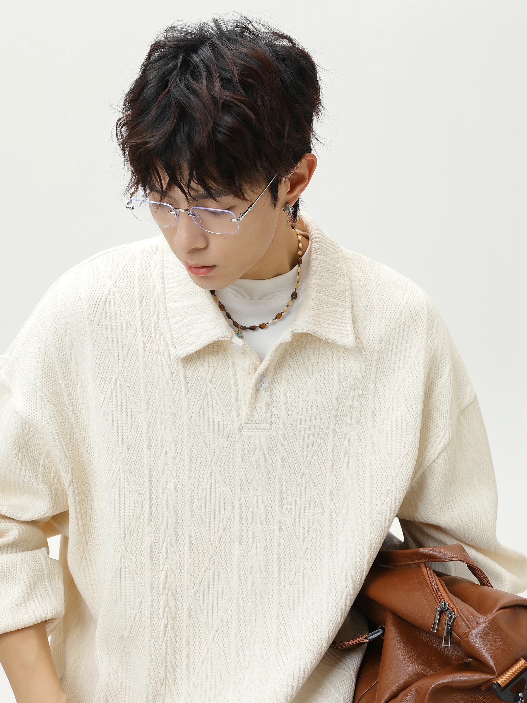 Свободный вязаный свитшот для мужчин с длинным рукавом, дышащий, повседневный, комфортный, из смеси хлопка и полиэстера
Свободный вязаный свитшот для мужчин с длинным рукавом, дышащий, повседневный, комфортный, из смеси хлопка и полиэстера