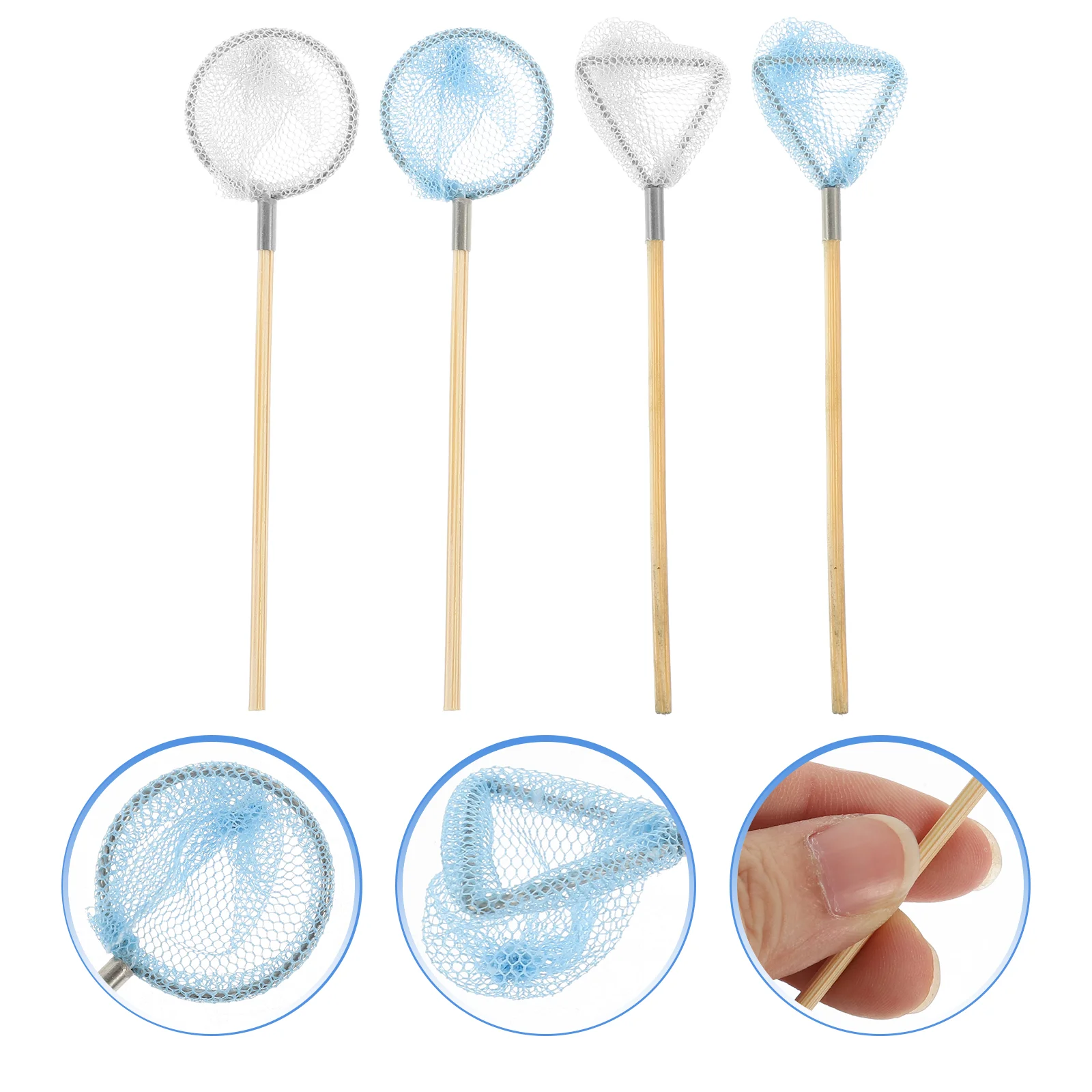 Miniature Fishing Net Model Toy Insect Net House Decoration Prop Small Fishing Tool Scene Decor Non Deform
Miniature Fishing Net Model Toy Insect Net House Decoration Prop Small Fishing Tool Scene Decor Non Deform