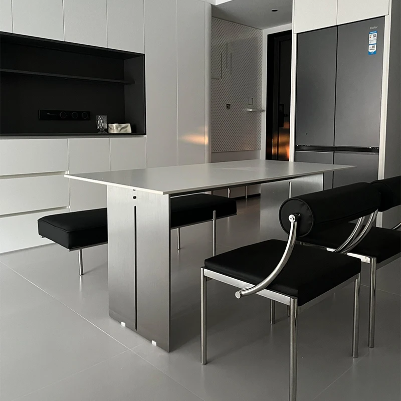 Роскошный современный обеденный стол для офиса, дизайнерский стол для высококлассных заведений, стол для салона красоты, бистро, коммерческая мебель
Роскошный современный обеденный стол для офиса, дизайнерский стол для высококлассных заведений, стол для салона красоты, бистро, коммерческая мебель