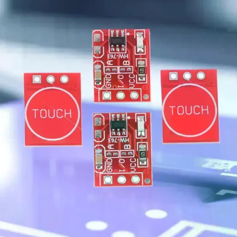 10PCS TTP223 Touch Key Module Self-Locking / Momentary Capacitive Switch Single Channel Module
10PCS TTP223 Touch Key Module Self-Locking / Momentary Capacitive Switch Single Channel Module