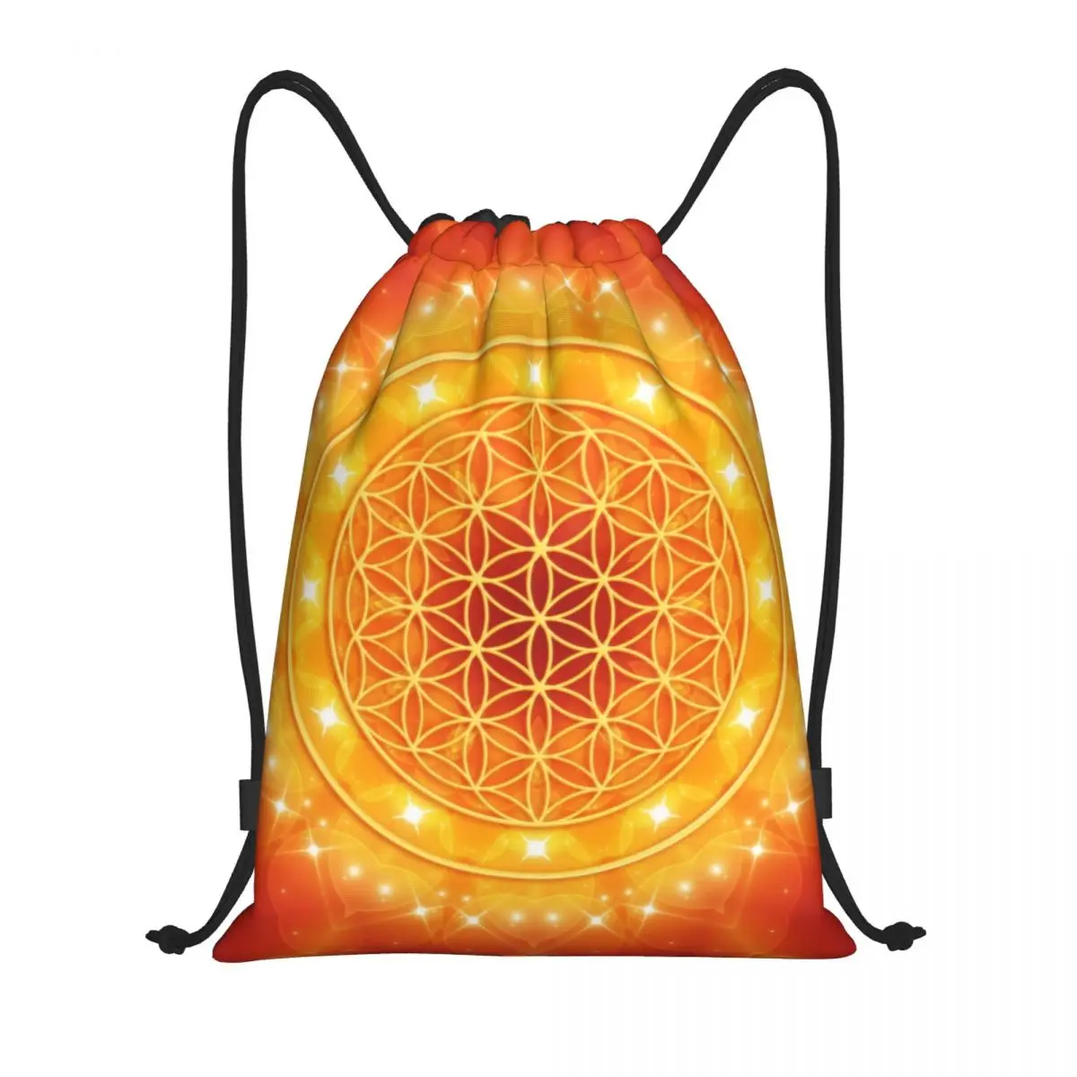 Custom Flower Of Life Golden Light Energy Drawstring Backpack Bags Lightweight Geometric Mandala Gym Sports Sackpack Sacks
Custom Flower Of Life Golden Light Energy Drawstring Backpack Bags Lightweight Geometric Mandala Gym Sports Sackpack Sacks