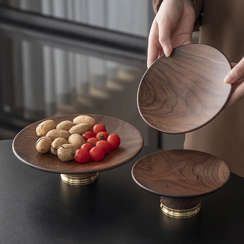 Exquisite walnut wooden Tea Tray Dried Fruit Snack Fruit Plate Dessert Plate Tea shop tea tray Cake Pan Dim Sum Dish Plates
Exquisite walnut wooden Tea Tray Dried Fruit Snack Fruit Plate Dessert Plate Tea shop tea tray Cake Pan Dim Sum Dish Plates