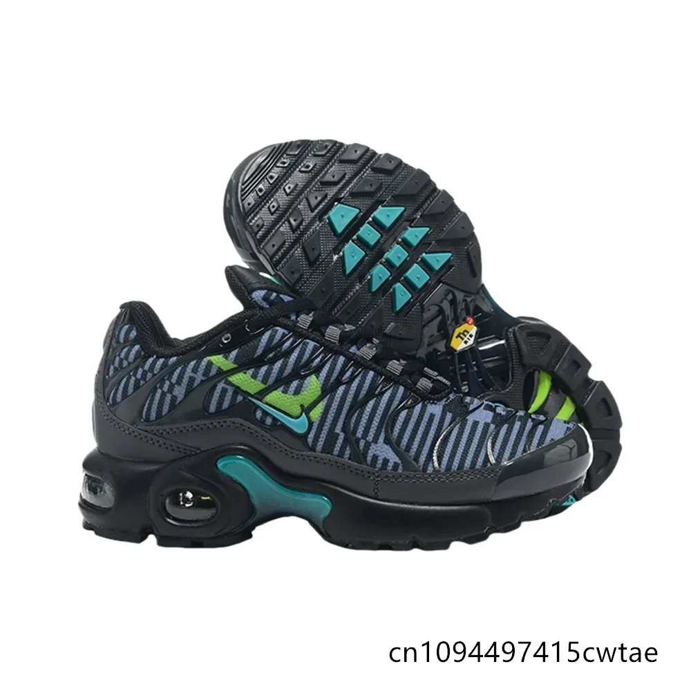 Nike Air Max Plus Tn Kids Light Comfortable Anti-slip Wear-resistant Air Cushion Sports Running Shoes Green-blue Double Hook
Nike Air Max Plus Tn Kids Light Comfortable Anti-slip Wear-resistant Air Cushion Sports Running Shoes Green-blue Double Hook