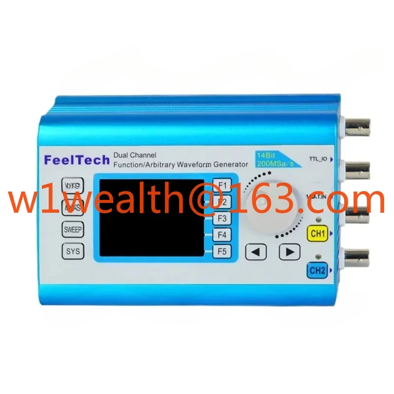 Feeltech FY2300 12M Digital DDS Dual-Channel Function Frequency Meter Multifunctional Higher Stability Signal Generator
Feeltech FY2300 12M Digital DDS Dual-Channel Function Frequency Meter Multifunctional Higher Stability Signal Generator