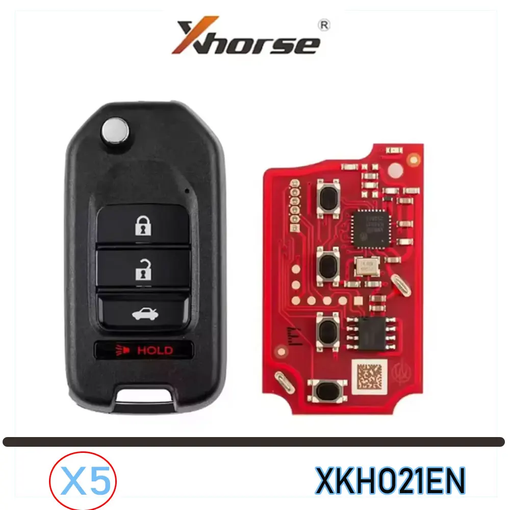 5pcs Xhorse XKHO21EN Wire Remote Key for Honda 3+1 Buttons 2nd Generation Car Remote Key for VVDI2 Key Tool English Version
5pcs Xhorse XKHO21EN Wire Remote Key for Honda 3+1 Buttons 2nd Generation Car Remote Key for VVDI2 Key Tool English Version