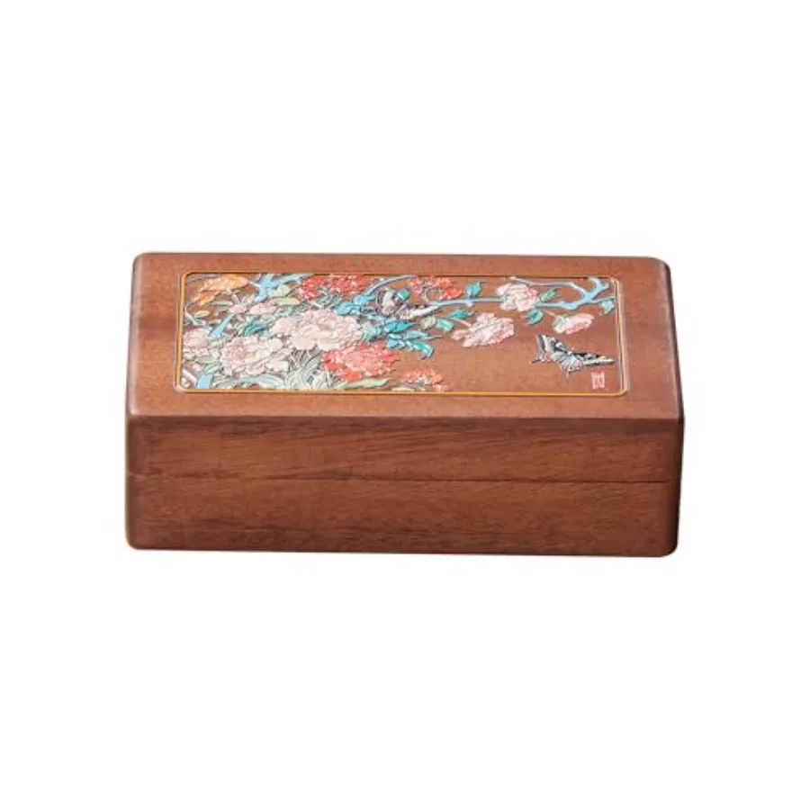 Travel Jewelry Case Small Wood Jewelry Organizer Jewelry Box for Women Nut-Brown Print G
Travel Jewelry Case Small Wood Jewelry Organizer Jewelry Box for Women Nut-Brown Print G
