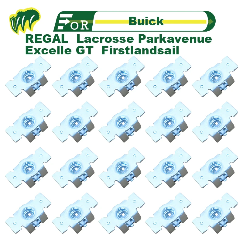 20 Piece For Buick REGAL Lacrosse Car Automotive Screw Base Fastener Clips for Engine Fender Bumper Guard Plate Nut Mounting
20 Piece For Buick REGAL Lacrosse Car Automotive Screw Base Fastener Clips for Engine Fender Bumper Guard Plate Nut Mounting